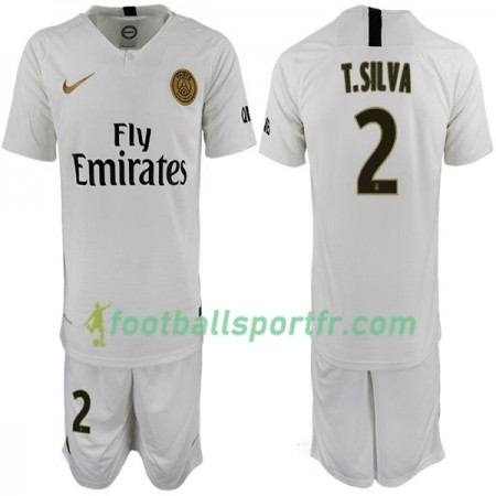 Tenue Paris Saint Germain T. Silva 2 Enfant Extérieur 2018-2019 Maillot de Foot Tenue Paris Saint Germain T. Silva 2 Enfant Extérieur 2018-2019 Maillot de Foot